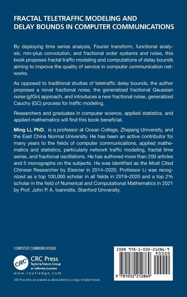 Produktbild: Fractal Teletraffic Modeling and Delay Bounds in Computer Communications