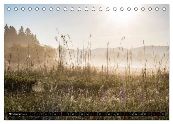 Produktbild: Ausflugsziele rund um Isny (Tischkalender 2026 DIN A5 quer), CALVENDO Monatskalender