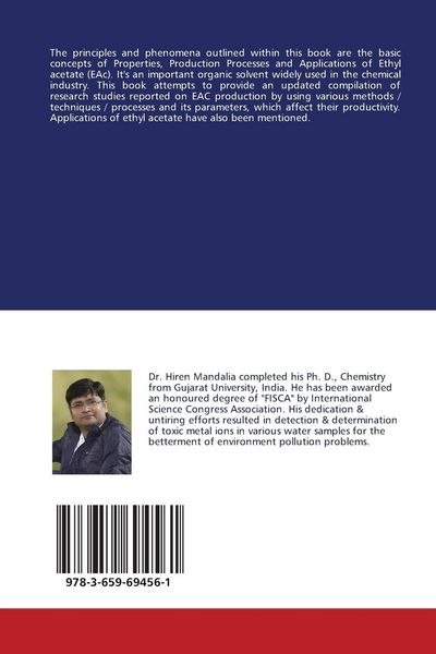 Produktbild: Ethyl Acetate: Properties, Production Processes and Applications