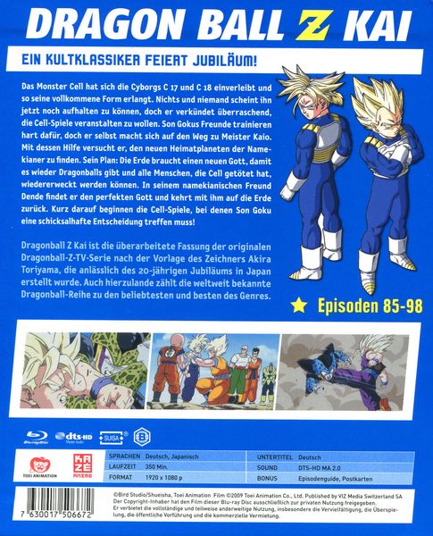 Produktbild: Dragonball Z Kai - Box 6 [2 BRs]