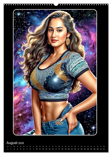 Produktbild: Miss im Universum (Wandkalender 2026 DIN A2 hoch), CALVENDO Monatskalender