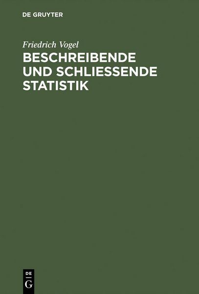 Produktbild: Beschreibende und schlie&szlig;ende Statistik