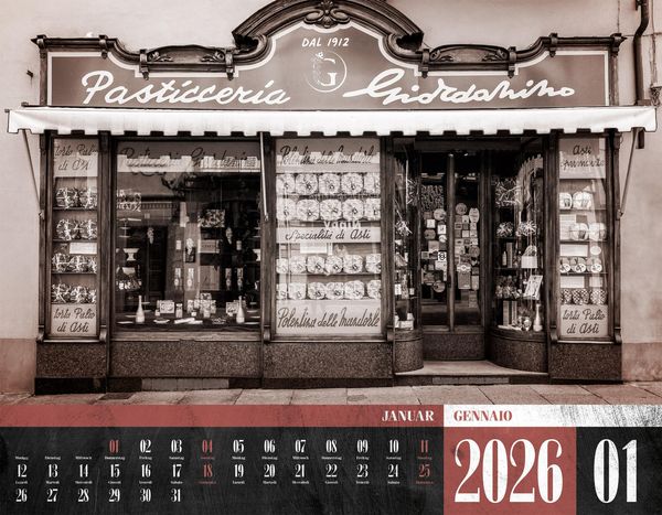 Produktbild: La Dolce Vita Kalender 2026 | Italienische Lebensart
