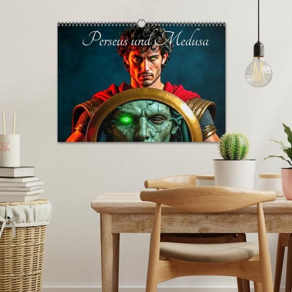 Produktbild: Perseus und Medusa (Wandkalender 2027 DIN A3 quer), CALVENDO Monatskalender