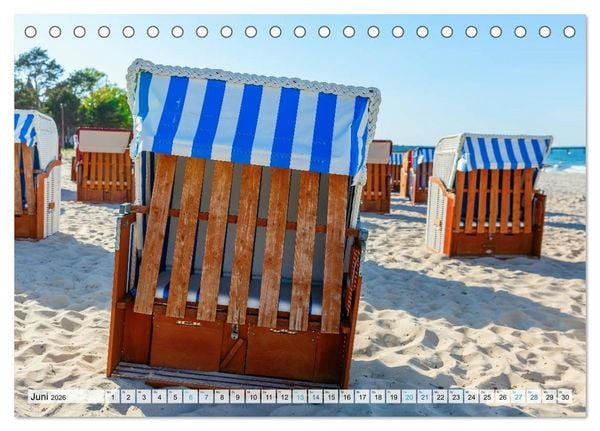 Produktbild: R&uuml;gen in Bildern (Tischkalender 2026 DIN A5 quer), CALVENDO Monatskalender