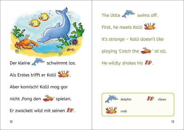 Produktbild: Bildermaus - Mit Bildern Englisch lernen - Delfingeschichten - Dolphin Stories