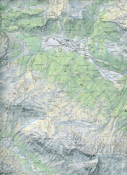 Produktbild: Swisstopo 1 : 25 000 Sta. Maria