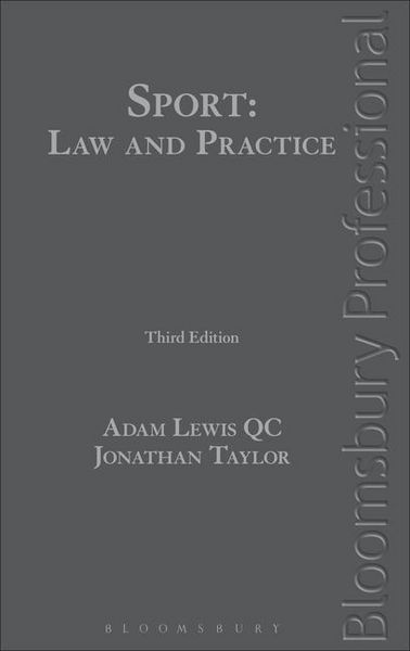 Produktbild: Sport Law & Prac 3/e