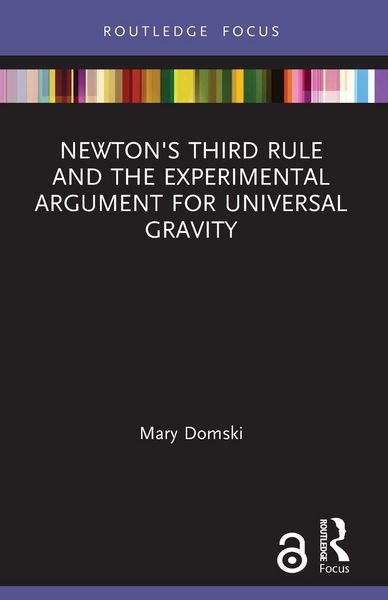 Produktbild: Newton's Third Rule and the Experimental Argument for Universal Gravity