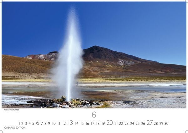 Produktbild: Chile Kalender 2027 &ndash; Wandkalender | Fotokalender S&uuml;damerika 35x50cm &ndash; Spektakul&auml;re Landschaften von Atacama bis Patagonien, perfekt als Geschenk & Wanddeko
