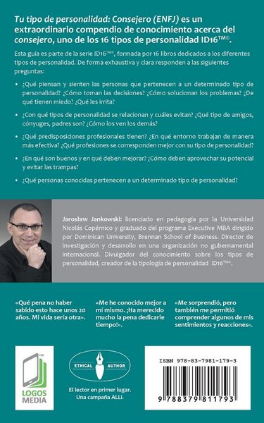 Produktbild: Tu tipo de personalidad - Consejero (ENFJ)