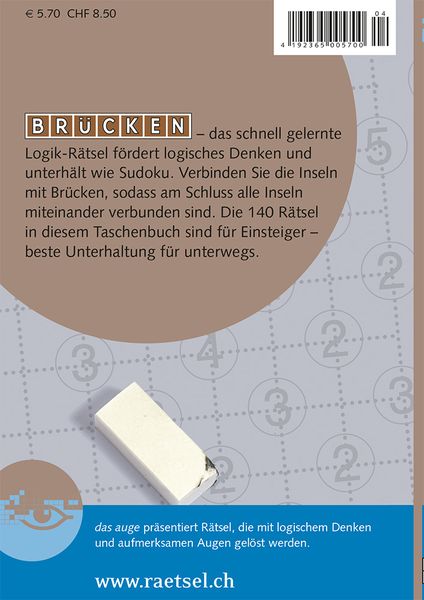 Produktbild: Brücken-Rätsel 04 - Auch als Hashi bekannt