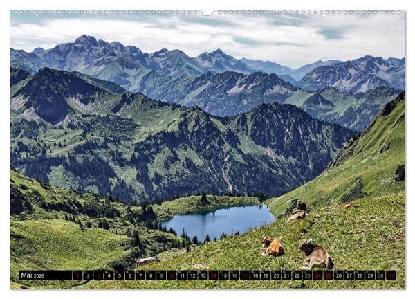 Produktbild: Allg&auml;u - Natur pur (hochwertiger Premium Wandkalender 2026 DIN A2 quer), Kunstdruck in Hochglanz