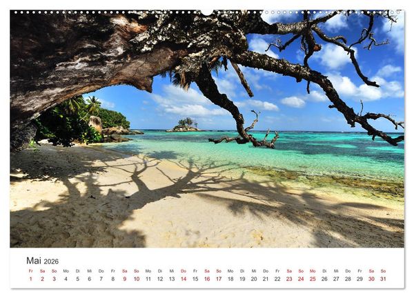 Produktbild: Traumstr&auml;nde der Seychellen (Wandkalender 2026 DIN A2 quer), CALVENDO Monatskalender