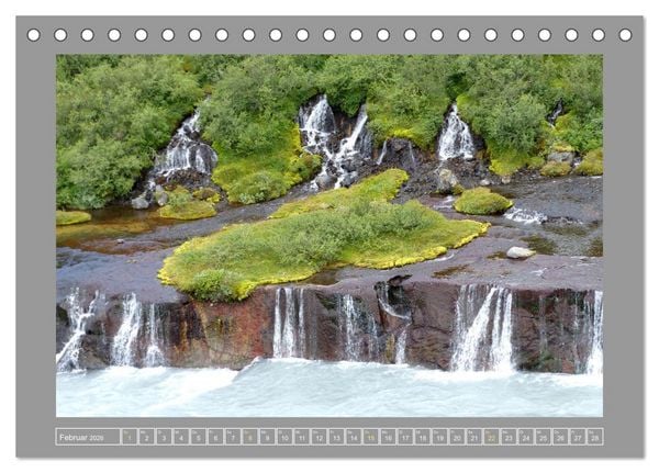 Produktbild: Island Insel der Vielfalt (Tischkalender 2026 DIN A5 quer), CALVENDO Monatskalender