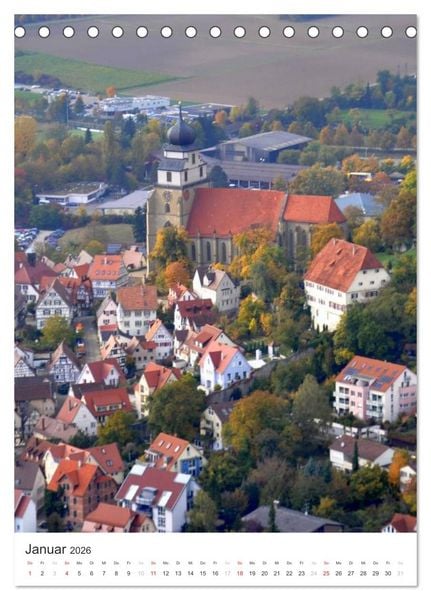 Produktbild: Herrenberg (Tischkalender 2026 DIN A5 hoch), CALVENDO Monatskalender