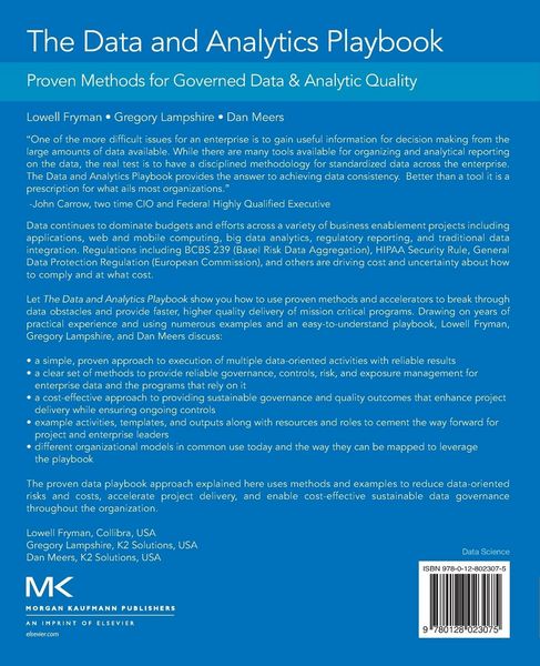 Produktbild: The Data and Analytics Playbook