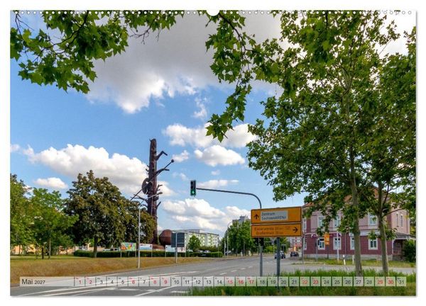 Produktbild: Unterwegs in Riesa (Wandkalender 2027 DIN A2 quer), CALVENDO Monatskalender