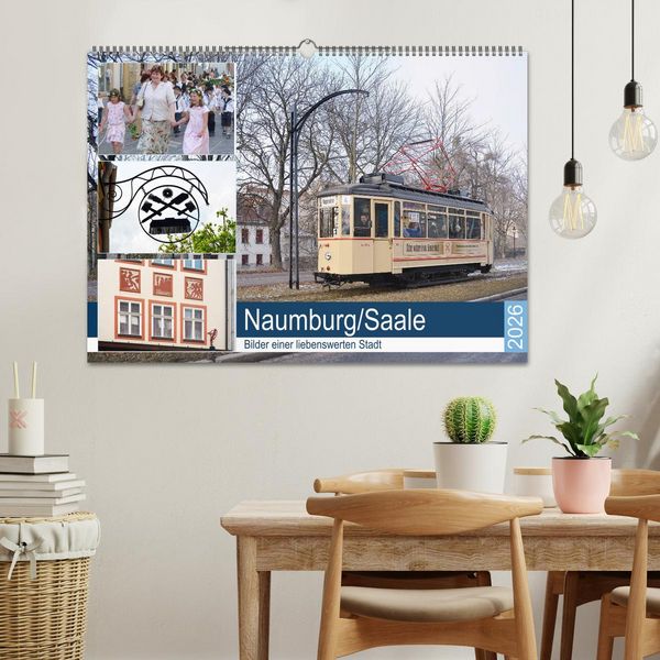 Produktbild: Naumburg/Saale - Bilder einer liebenswerten Stadt (Wandkalender 2026 DIN A2 quer), CALVENDO Monatskalender