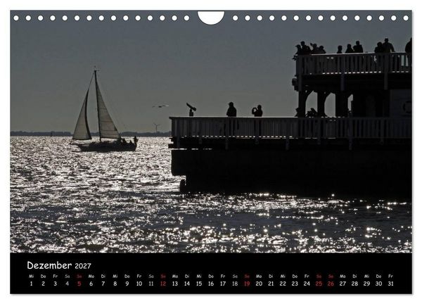 Produktbild: An der Nordseek&uuml;ste... (Wandkalender 2027 DIN A4 quer), CALVENDO Monatskalender