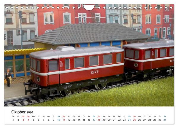 Produktbild: Klassische Loks aus G&ouml;ppingen (Wandkalender 2026 DIN A4 quer), CALVENDO Monatskalender