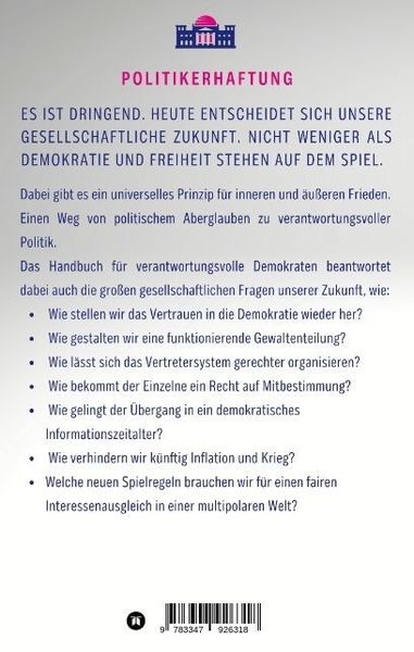 Produktbild: Politiker M&uuml;ssen Haften