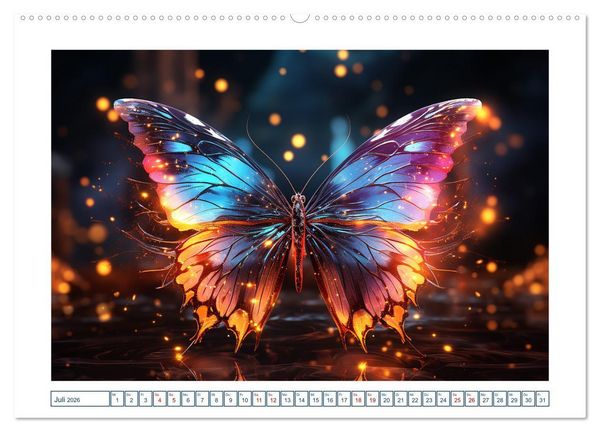 Produktbild: Magische Insekten (hochwertiger Premium Wandkalender 2026 DIN A2 quer), Kunstdruck in Hochglanz