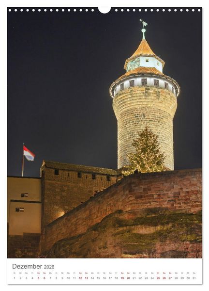 Produktbild: N&uuml;rnberg (Wandkalender 2026 DIN A3 hoch), CALVENDO Monatskalender