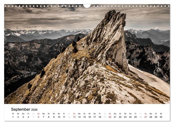 Produktbild: Bergpixel "kreuz und quer durch die Alpen" (Wandkalender 2026 DIN A3 quer), CALVENDO Monatskalender