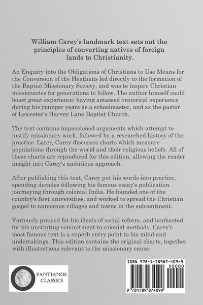 Produktbild: An Enquiry into the Obligations of Christians to Use Means for the Conversion of the Heathens