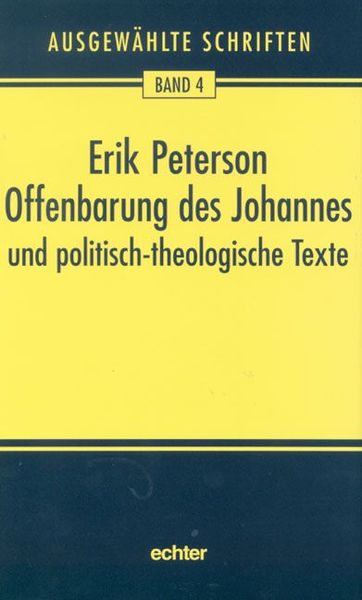 Produktbild: Ausgew&auml;hlte Schriften / Offenbarung des Johannes