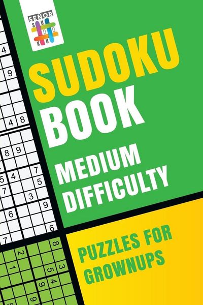 Produktbild: Sudoku Book Medium Difficulty Puzzles for Grownups