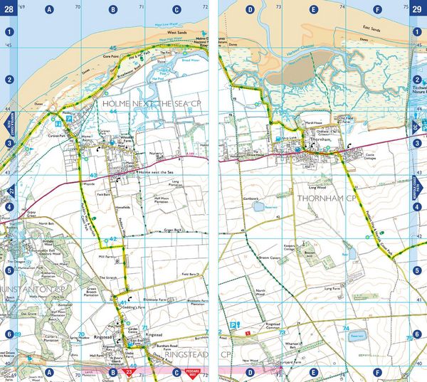 Produktbild: Peddars Way and Norfolk Coast Path