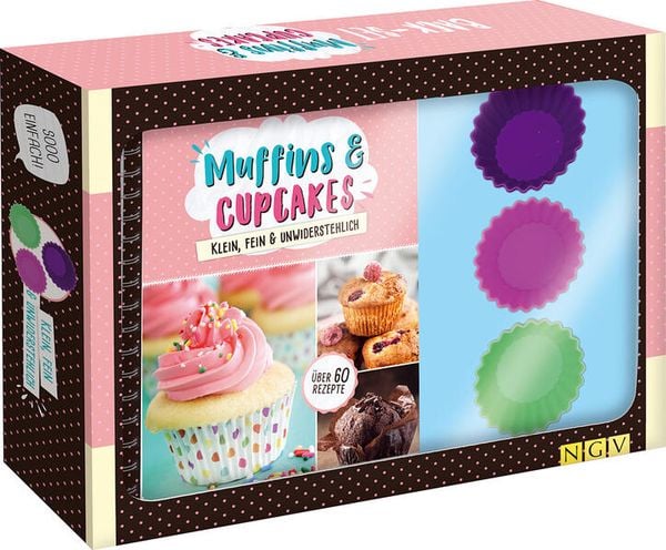 Produktbild: Back-Set Muffins & Cupcakes. Klein, fein und unwiderstehlich
