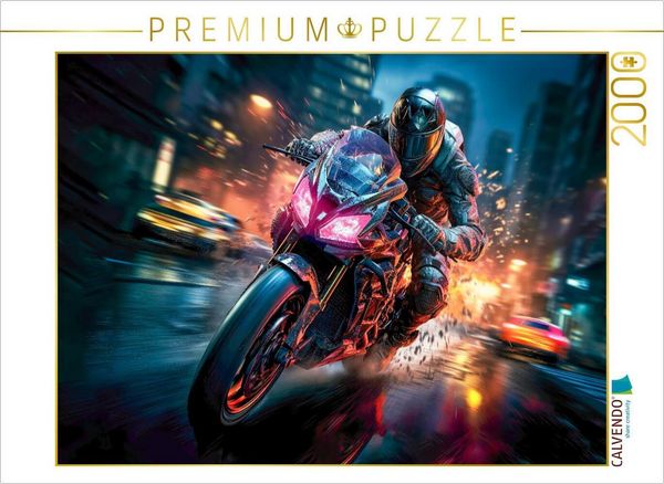Produktbild: CALVENDO Puzzle Motorr&auml;der | 2000 Teile Lege-Gr&ouml;&szlig;e 90x67cm Foto-Puzzle f&uuml;r gl&uuml;ckliche Stunden