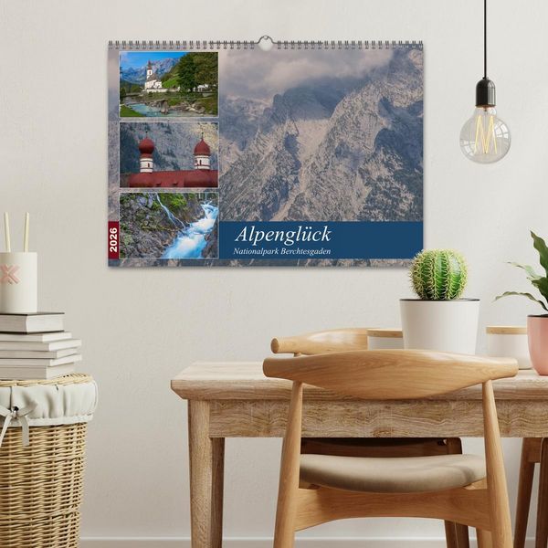 Produktbild: Alpengl&uuml;ck - Nationalpark Berchtesgaden (Wandkalender 2026 DIN A3 quer), CALVENDO Monatskalender