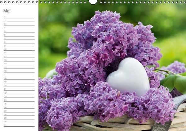 Produktbild: Herzig / Geburtstagskalender (Wandkalender immerw&auml;hrend DIN A3 quer)