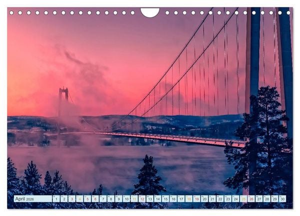Produktbild: Golden Gate Bridge - Synonym f&uuml;r San Francisco (Wandkalender 2026 DIN A4 quer), CALVENDO Monatskalender