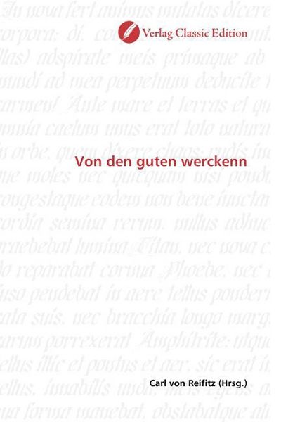 Produktbild: Von den guten werckenn
