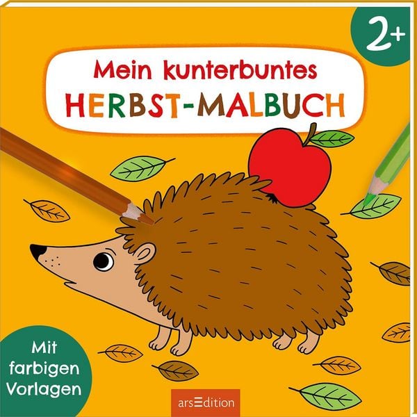 Produktbild: Malbuch ab 2 &ndash; Mein kunterbuntes Herbst-Malbuch