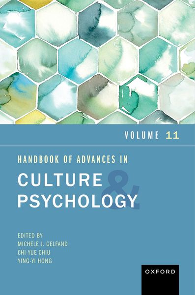 Produktbild: Handbook of Advances in Culture and Psychology