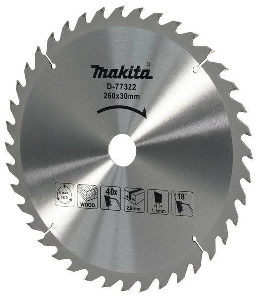 Produktbild: Makita D-77322 Kreiss&auml;geblatt 1St.