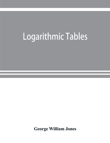 Produktbild: Logarithmic tables