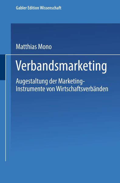 Produktbild: Verbandsmarketing