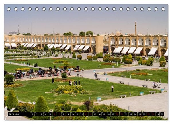 Produktbild: Iran - Persische Impressionen (Tischkalender 2026 DIN A5 quer), CALVENDO Monatskalender