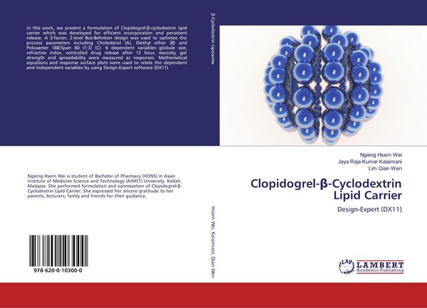 Produktbild: Clopidogrel-&iquest;-Cyclodextrin Lipid Carrier