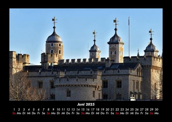 Produktbild: London 2025 Fotokalender DIN A3