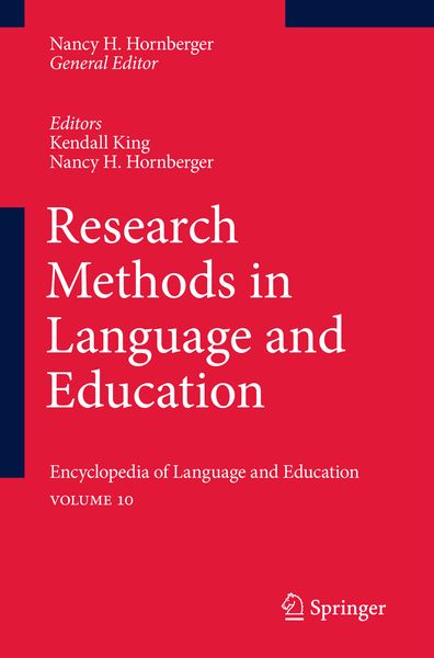 Produktbild: Research Methods in Language and Education