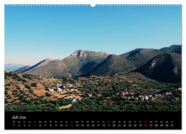 Produktbild: Griechenland - Insel Kreta (Wandkalender 2026 DIN A2 quer), CALVENDO Monatskalender