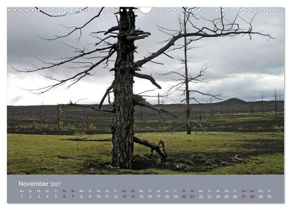 Produktbild: Kamtschatka - Vulkane, Asche, Eis (Wandkalender 2027 DIN A3 quer), CALVENDO Monatskalender